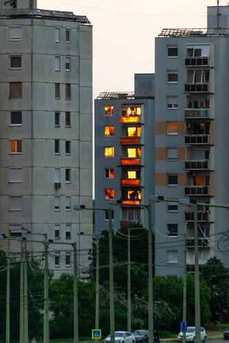 Reflected Sunset